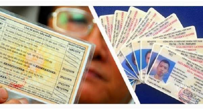 Một số loại giấy phép lái xe ở Việt Nam